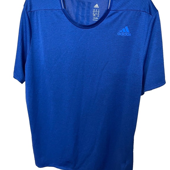 Adidas Climalite - Men’s XL Royal Blue, Workout Quick Dry T Shirt - Extra Large - Picture 4 of 7